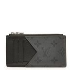 Louis Vuitton Monogram Eclipse Reverse Coin Purse Card Case Fragment Case M