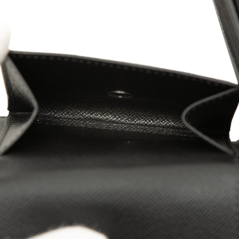 Louis Vuitton Monogram Eclipse Portefeuille Marco NM Bifold Wallet Black Leather — view 5