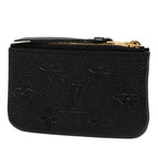 Louis Vuitton Monogram Empreinte Pochette Cles Coin Purse M Noir Black Leather — view 2
