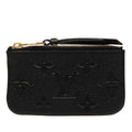Louis Vuitton Monogram Empreinte Pochette Cles Coin Purse M Noir Black Leather