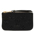 Louis Vuitton Monogram Empreinte Pochette Cles Coin Purse M Noir Black Leather