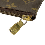 Louis Vuitton Monogram Pochette Cles Key Ring Coin Purse Brown — view 8