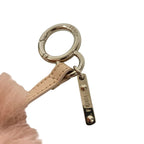 Fendi Pom Fur Charm Pink Keychain — view 4