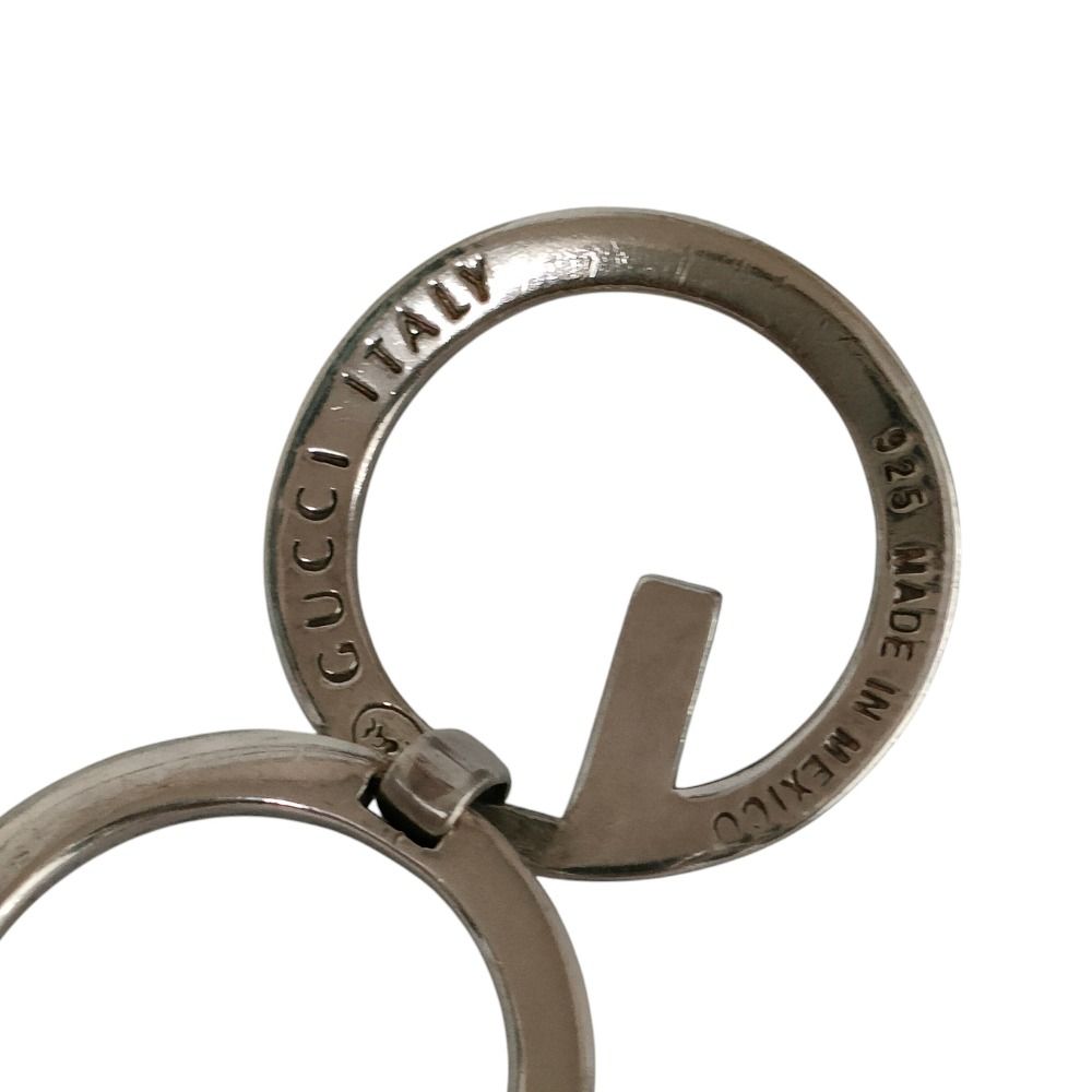 Gucci 925 Logo Wide Bracelet Bangle Silver — view 7
