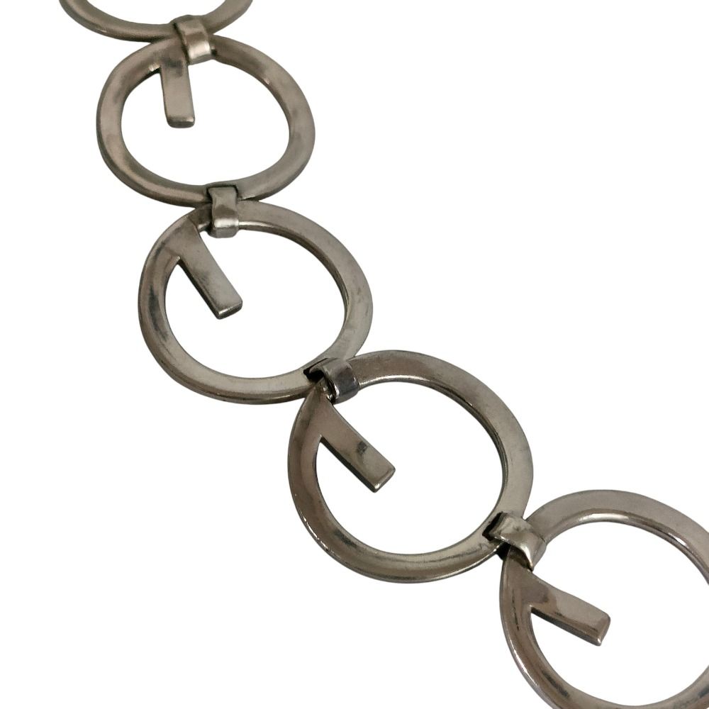 Gucci 925 Logo Wide Bracelet Bangle Silver — view 5