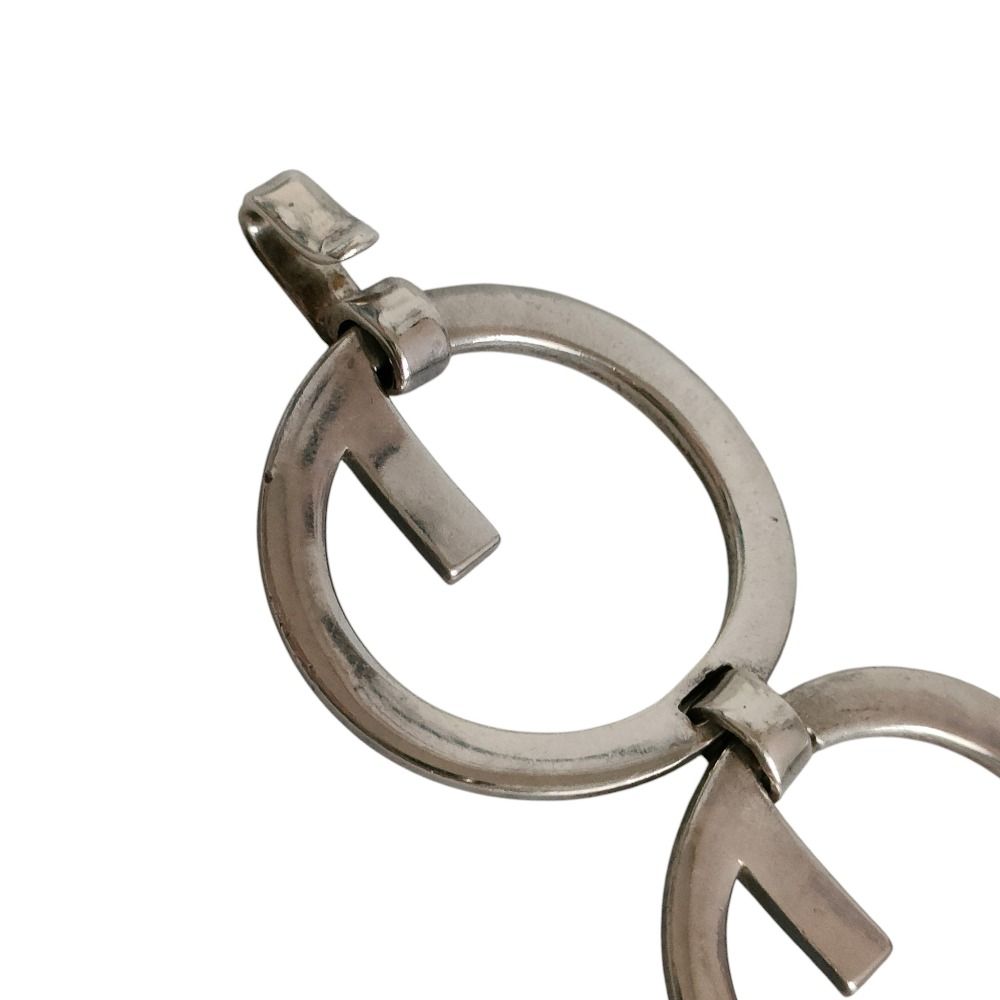 Gucci 925 Logo Wide Bracelet Bangle Silver — view 8