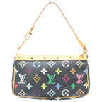 Louis Vuitton Monogram Multicolor Noir Pochette Soir Handbag