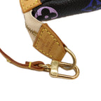 Louis Vuitton Monogram Multicolor Noir Pochette Soir Handbag — view 6