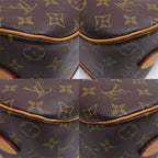 Louis Vuitton Blois Shoulder Bag Monogram Canvas Brown Gold — view 5