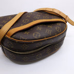 Louis Vuitton Blois Shoulder Bag Monogram Canvas Brown Gold — view 3
