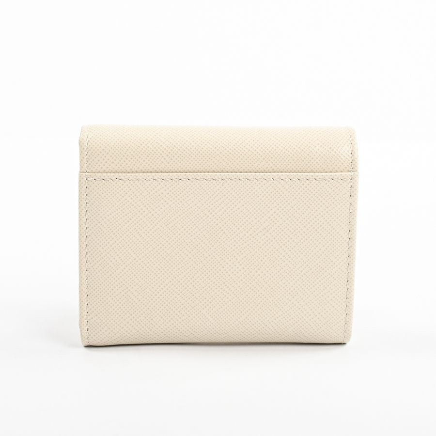 Prada Compact Wallet Saffiano Triangle — view 3
