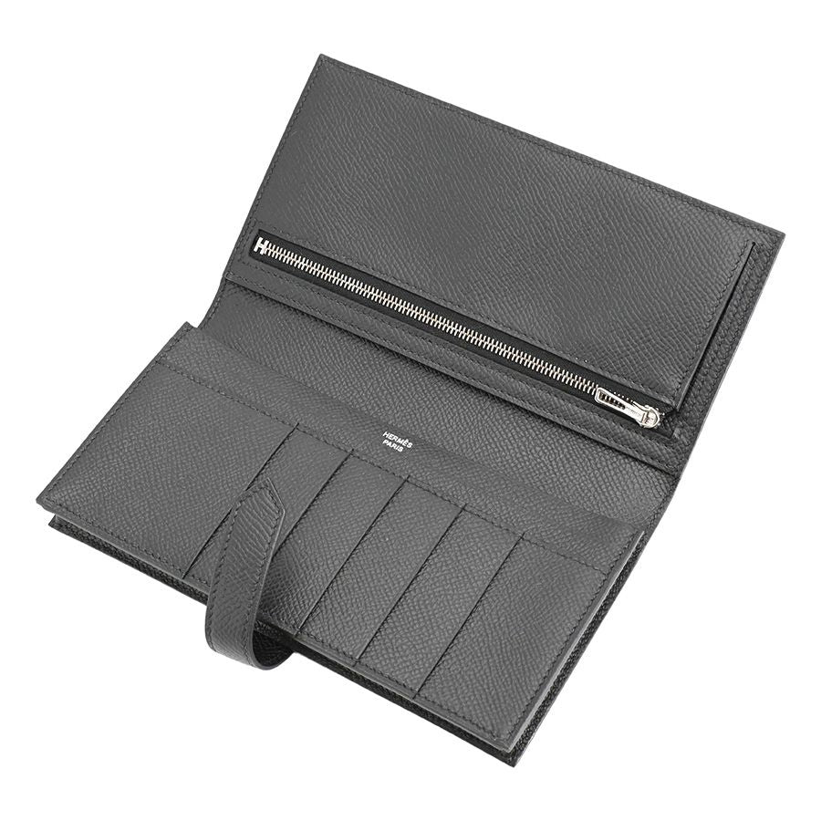 Hermes Wallet Bearn Soufflet Monochrome — view 4