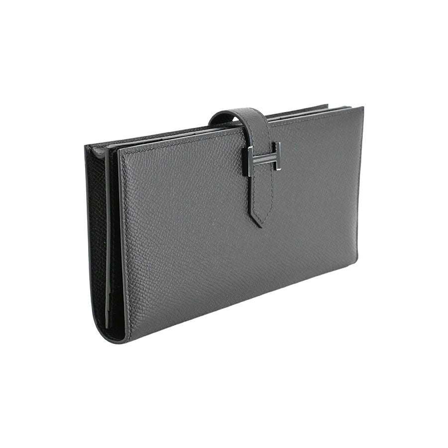Hermes Wallet Bearn Soufflet Monochrome — view 2