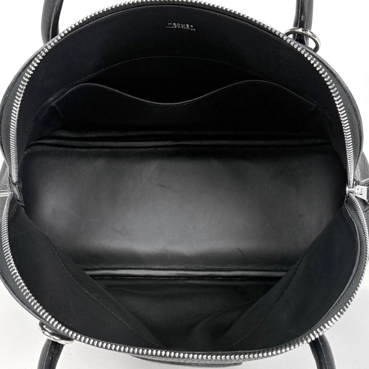Hermes Bolide 31 2-Way Togo Black Handbag — view 8