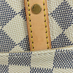 Louis Vuitton Figheri PM Shoulder Bag Damier Azur White — view 5
