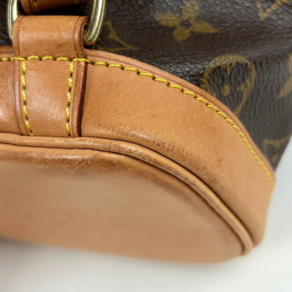 Louis Vuitton Mini Montsouris Backpack Monogram Brown — view 4