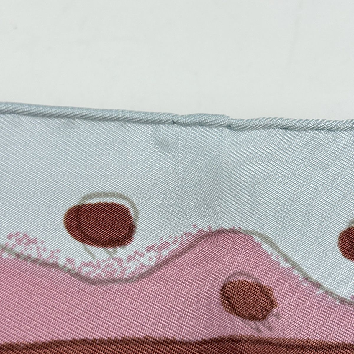 Hermes Carre 90 Fairytales Fairy Tale Scarf Silk Light Blue Multicolor — view 3