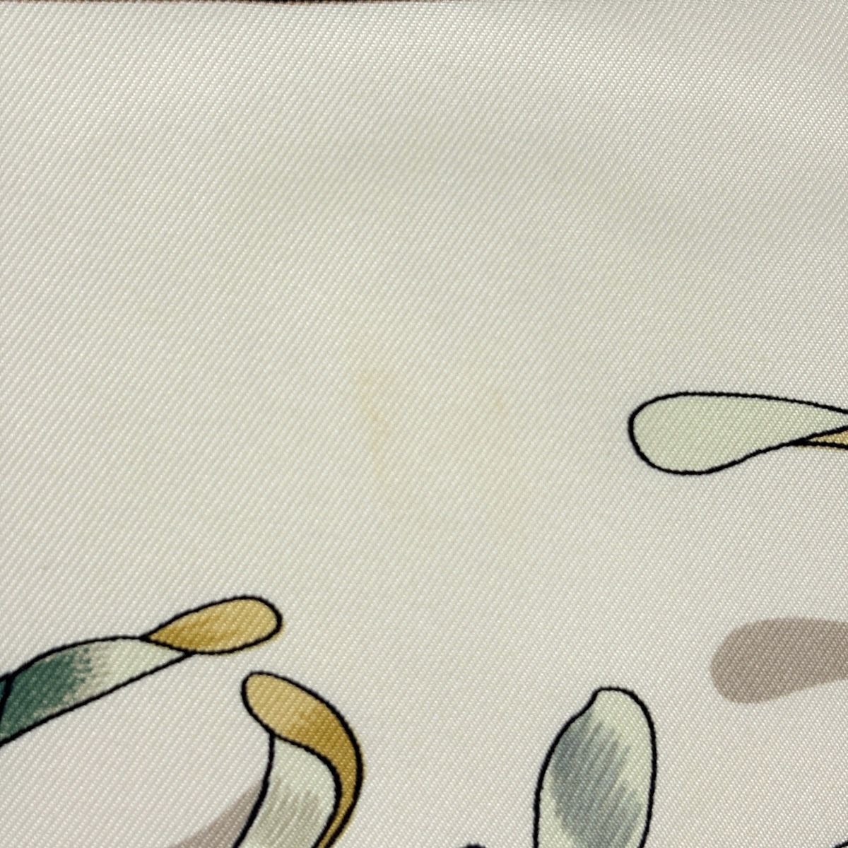 Hermes Carre 90 Neige D'antan Last Year's Snow Scarf Silk Gray Black Multicolor — view 4
