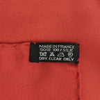 Hermes Carre 90 Swing Golf Club Scarf Silk Red Yellow Multicolor — view 2