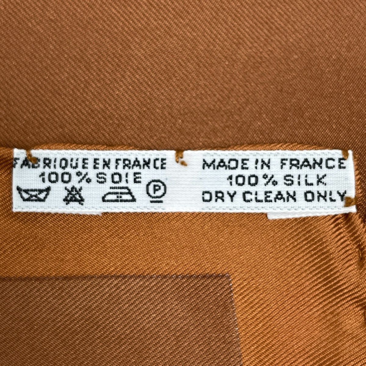 Hermes Carre 90 Parures Des Sables Scarf Desert Silk Brown Multicolor — view 2