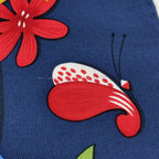 Gucci Scarf Flower Silk Blue Multicolor — view 3