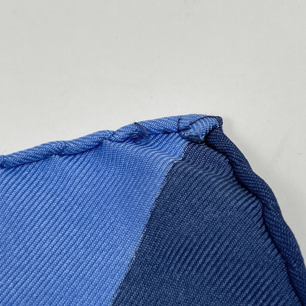 Gucci Scarf Flower Silk Blue Multicolor — view 6