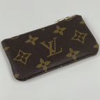Louis Vuitton Pochette Cles Coin Purse Key Ring Monogram Brown — view 2