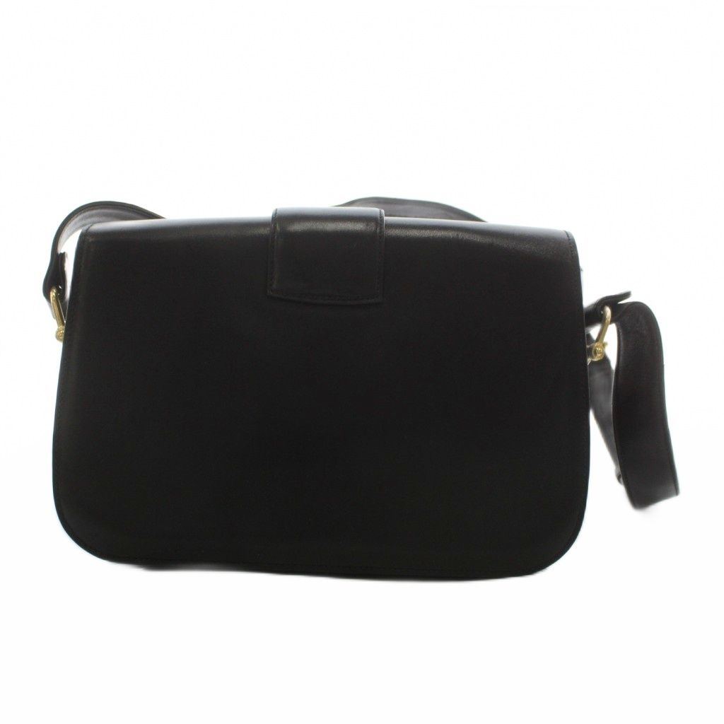 Celine Horse Carriage Shoulder Bag Leather Black — view 2