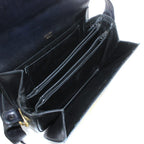 Celine Horse Carriage Shoulder Bag Leather Black — view 6