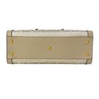 Gucci Tote Bag Diana Small Ivory Gold Beige Nishijin Ori Hosoo Collaboration — view 5