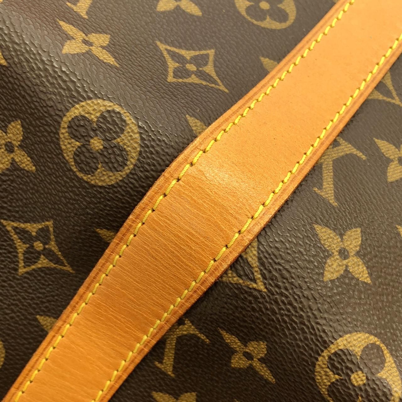 Louis Vuitton Monogram Keepall Bandouliere 55 Boston Bag — view 7