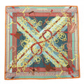 Hermes Brides Et Gray Carre Shawl Scarf
