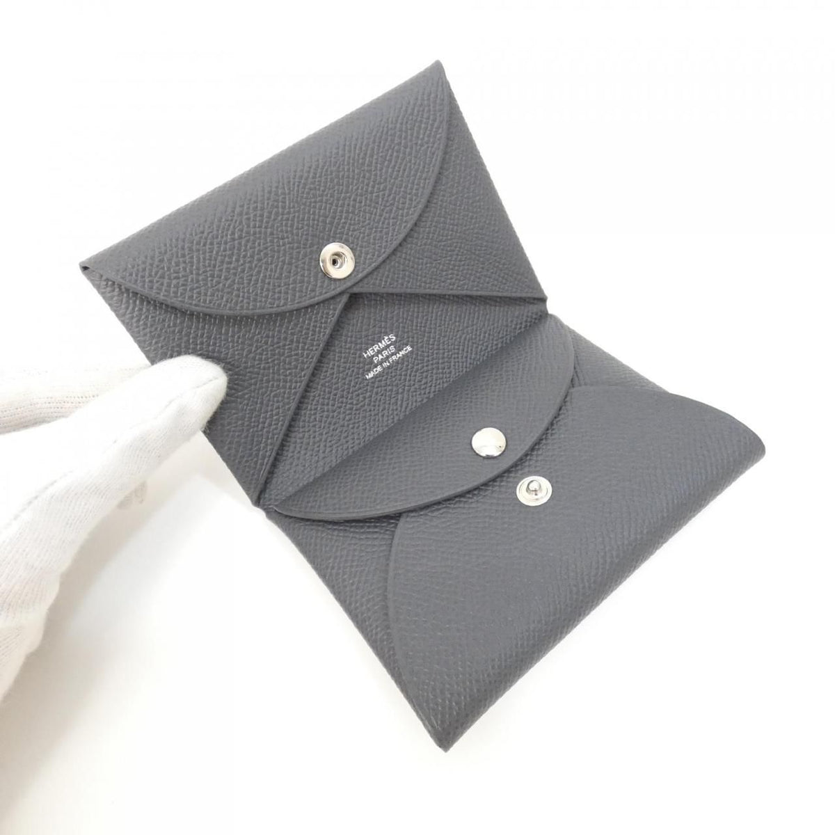 Hermes Calvi Duo Coin Purse — view 2