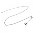 Chanel Belt Silver
