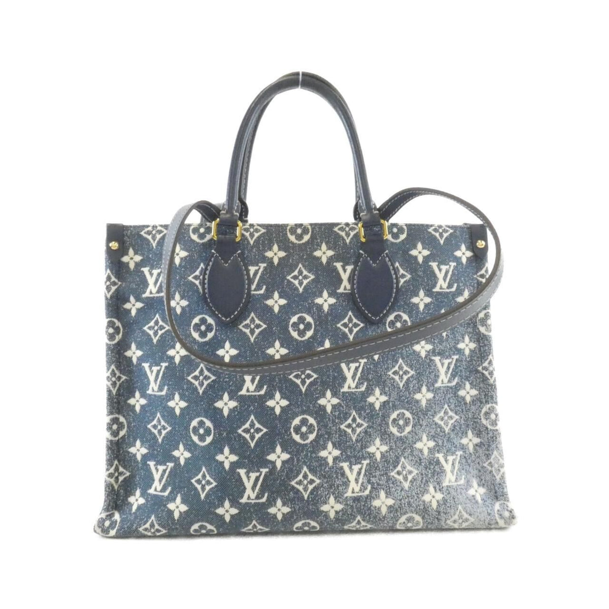 Louis Vuitton Monogram Jacquard Denim On The Go MM Bag
