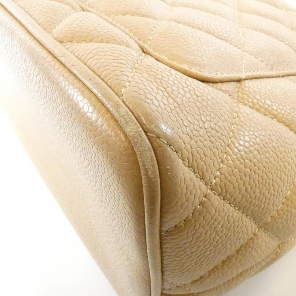 Chanel Bag Handbag Beige — view 3