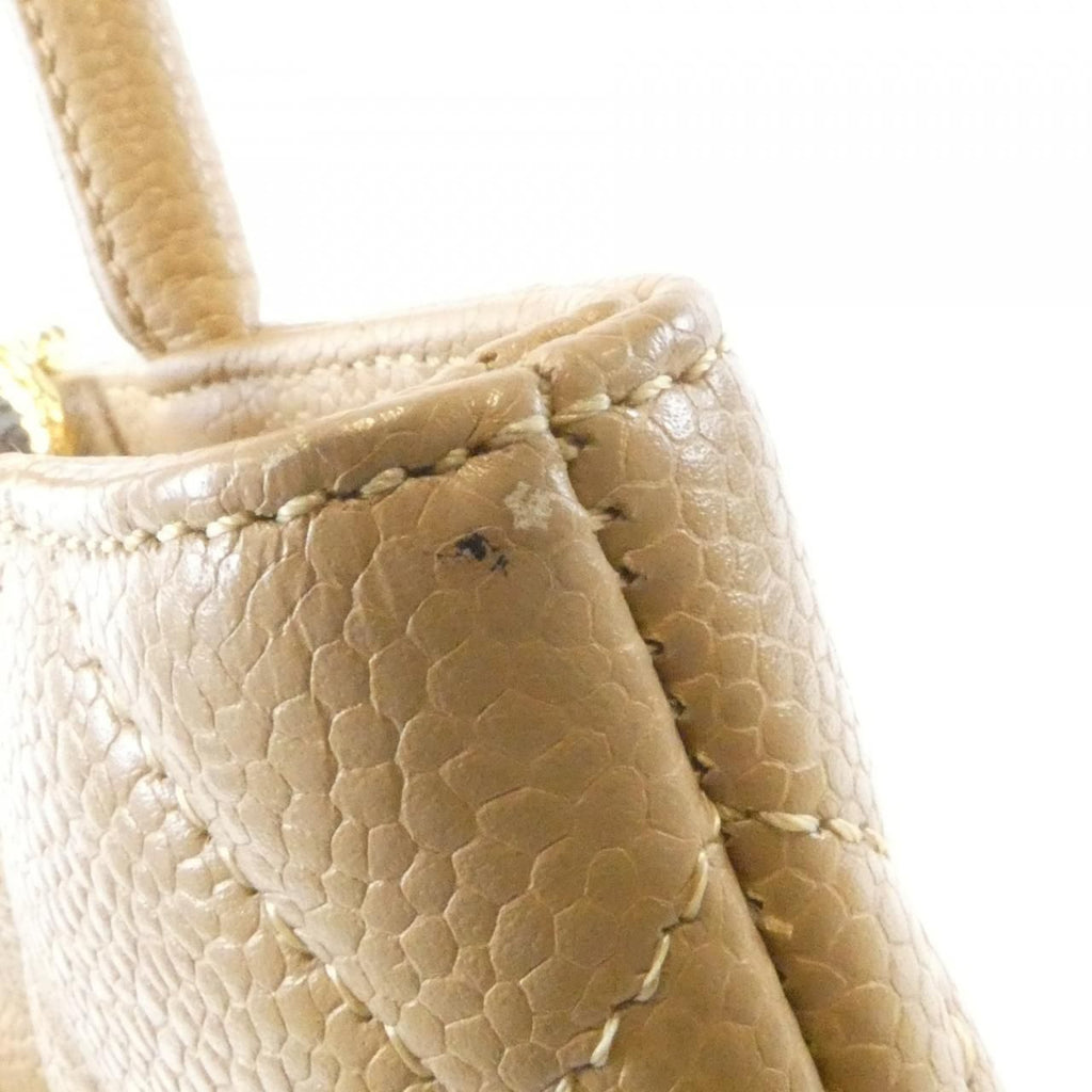 Chanel Bag Handbag Beige — view 5
