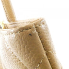 Chanel Bag Handbag Beige — view 5
