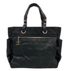 Chanel Tote Bag Paris Biarritz GM Black