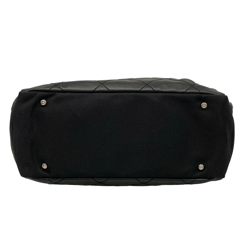 Chanel Tote Bag Paris Biarritz GM Black — view 5
