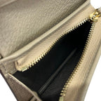 Gucci Bifold Wallet Ophidia Beige Dark Green Bordeaux Leather — view 4