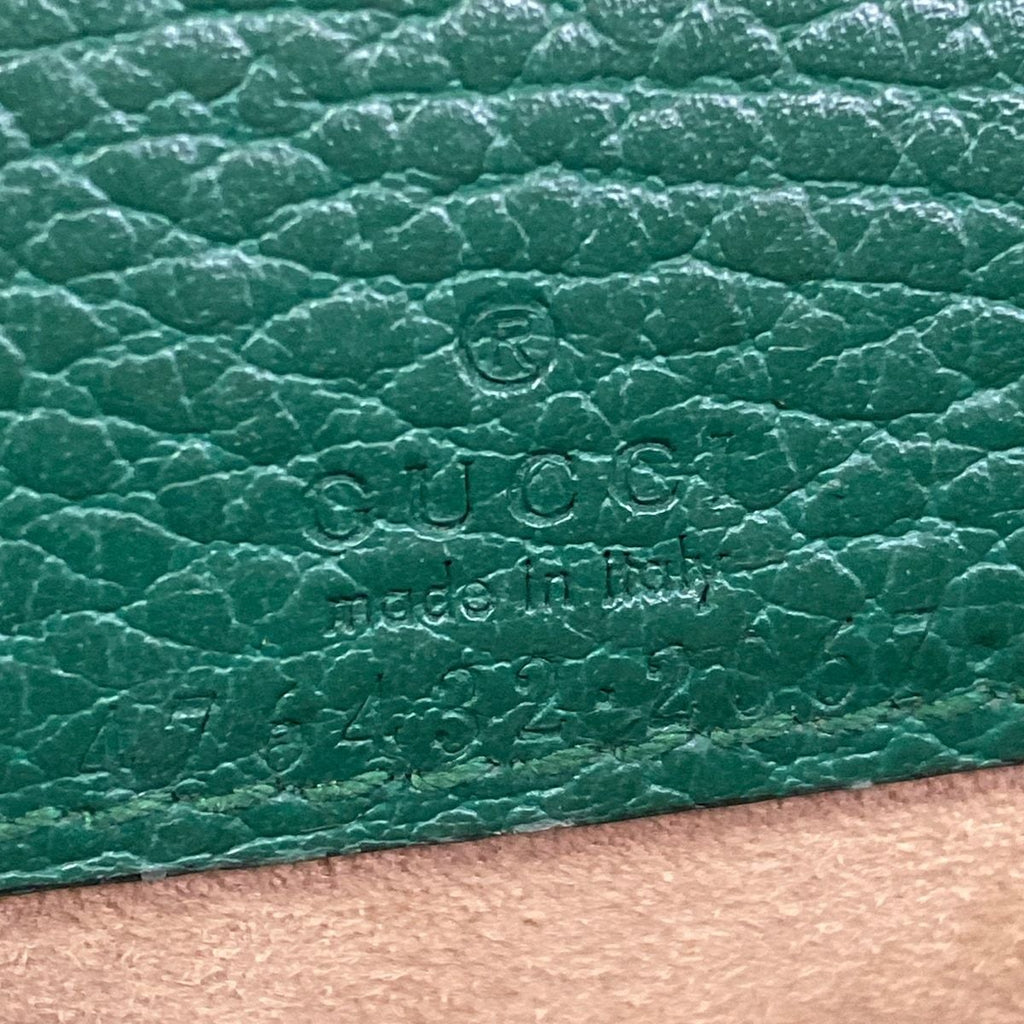 Gucci Shoulder Bag Dionysus Green Chain Leather — view 8