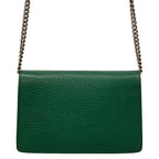 Gucci Shoulder Bag Dionysus Green Chain Leather — view 3