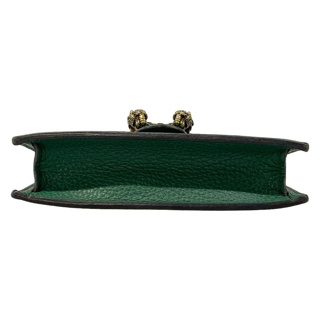 Gucci Shoulder Bag Dionysus Green Chain Leather — view 5
