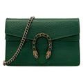 Gucci Shoulder Bag Dionysus Green Chain Leather