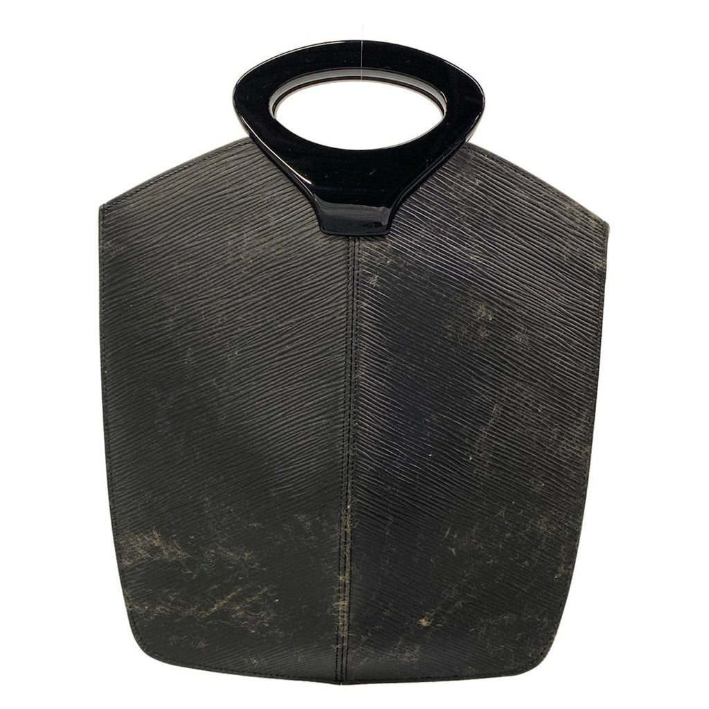 Louis Vuitton Handle Epi Demilune Noir Leather Handbag — view 3