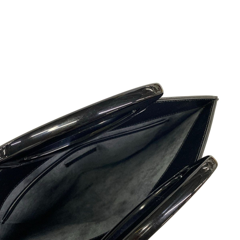 Louis Vuitton Handle Epi Demilune Noir Leather Handbag — view 7