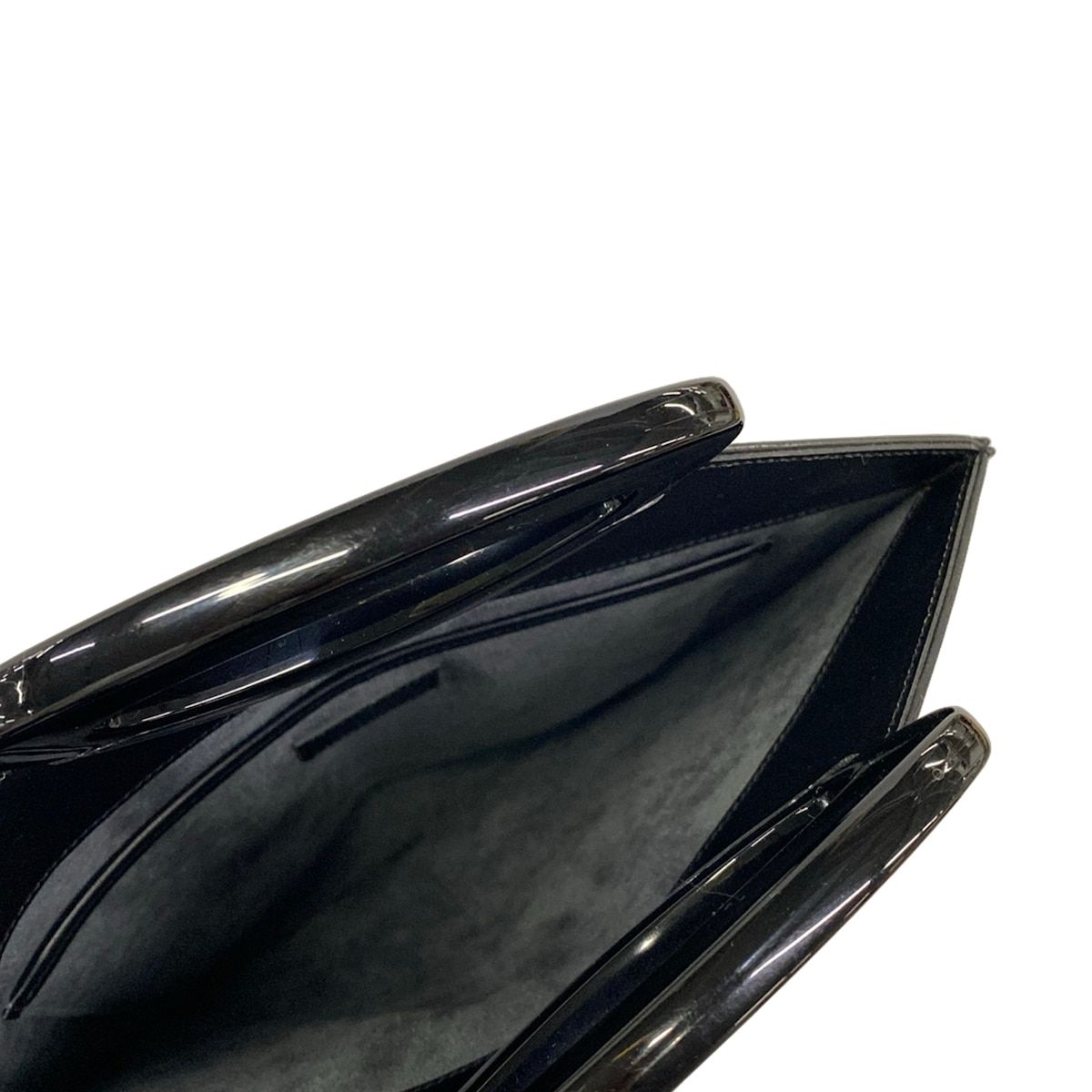 Louis Vuitton Handle Epi Demilune Noir Leather Handbag — view 7