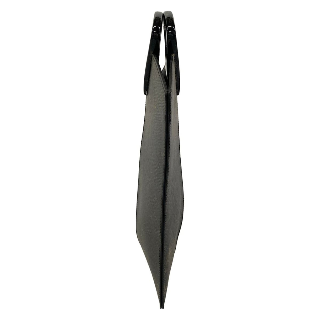 Louis Vuitton Handle Epi Demilune Noir Leather Handbag — view 4
