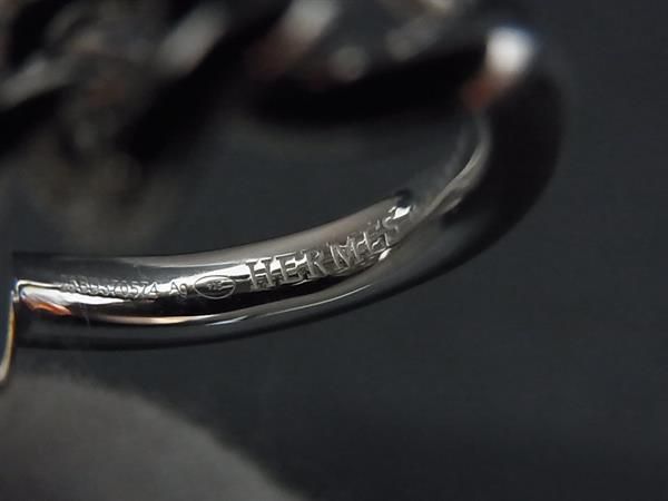 Hermes Croisette 48 Silver Ring — view 4